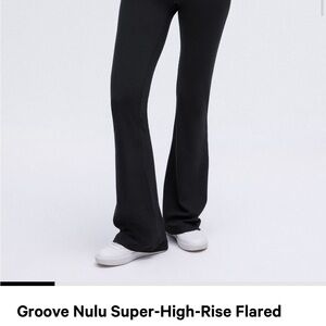 Lululemon Black Flared Pants